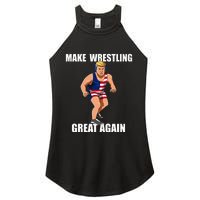 Donald Trump Wrestling Gift Women’s Perfect Tri Rocker Tank