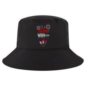 Donald Trump Won 2024 Election Inauguration Cool Comfort Performance Bucket Hat