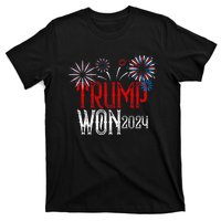 Donald Trump Won 2024 Election Inauguration T-Shirt