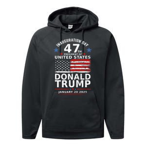 Donald Trump Won 2024 Usa Flag Election Inauguration Gift Performance Fleece Hoodie