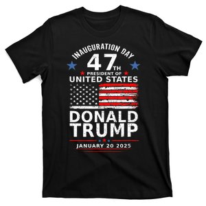 Donald Trump Won 2024 Usa Flag Election Inauguration Gift T-Shirt