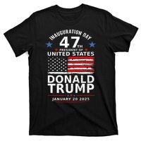 Donald Trump Won 2024 Usa Flag Election Inauguration Gift T-Shirt