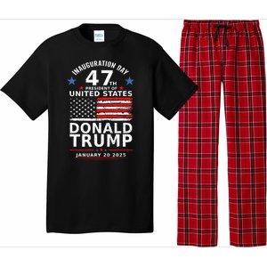 Donald Trump Won 2024 Usa Flag Election Inauguration Gift Pajama Set