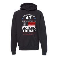 Donald Trump Won 2024 Usa Flag Election Inauguration Gift Premium Hoodie