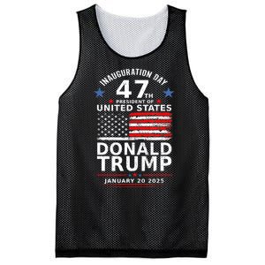 Donald Trump Won 2024 Usa Flag Election Inauguration Gift Mesh Reversible Basketball Jersey Tank