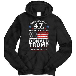 Donald Trump Won 2024 Usa Flag Election Inauguration Gift Tie Dye Hoodie