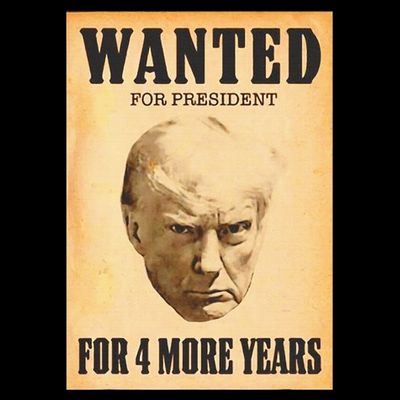 Donald Trump Wanted For President For 4 More Year T-Shirt