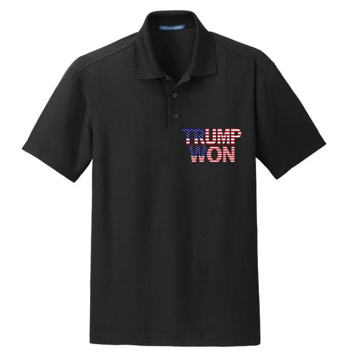 Donald Trump Won 2024 Election Republican Win Trump Won 2024 Dry Zone Grid Polo