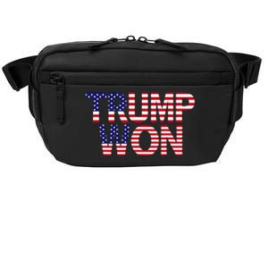 Donald Trump Won 2024 Election Republican Win Trump Won 2024 Crossbody Pack