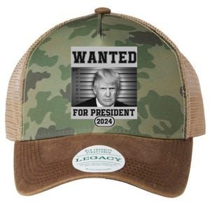 Donald Trump Wanted For President 2024 President Trump Mugshot Legacy Tie Dye Trucker Hat