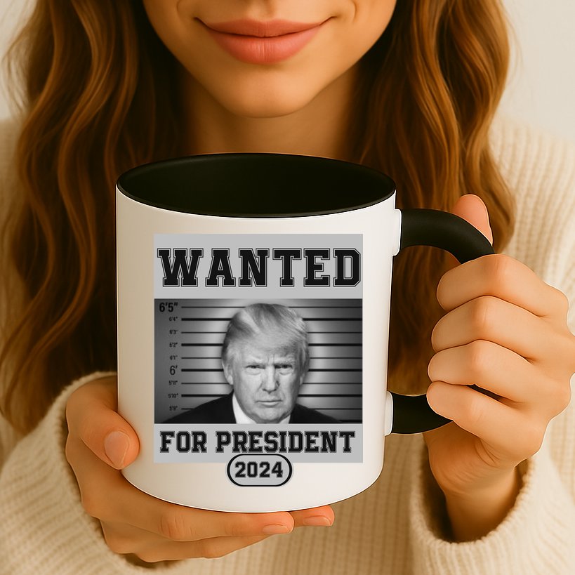 Donald Trump Wanted For President 2024 President Trump Mugshot Mug