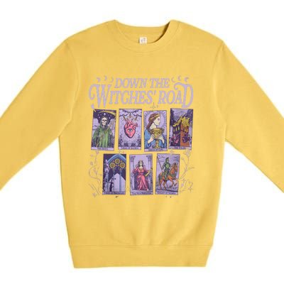 Down The Witches Road Premium Crewneck Sweatshirt