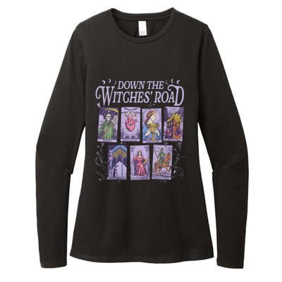 Down The Witches Road Womens CVC Long Sleeve Shirt