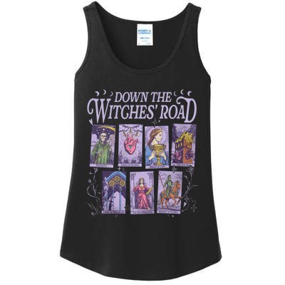 Down The Witches Road Ladies Essential Tank