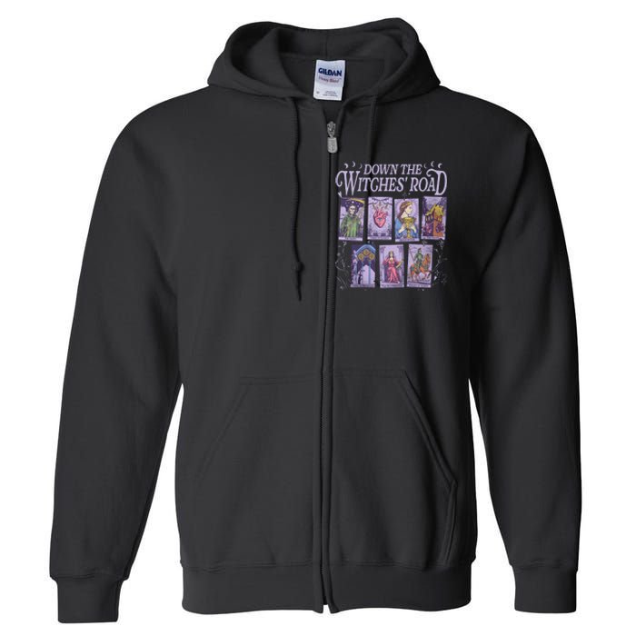 Down The Witches Road Full Zip Hoodie