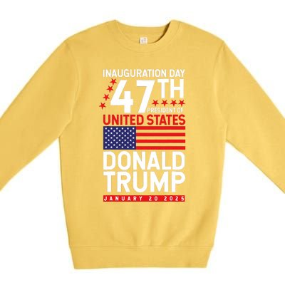 Donald Trump Won 2024 Election Inauguration Premium Crewneck Sweatshirt