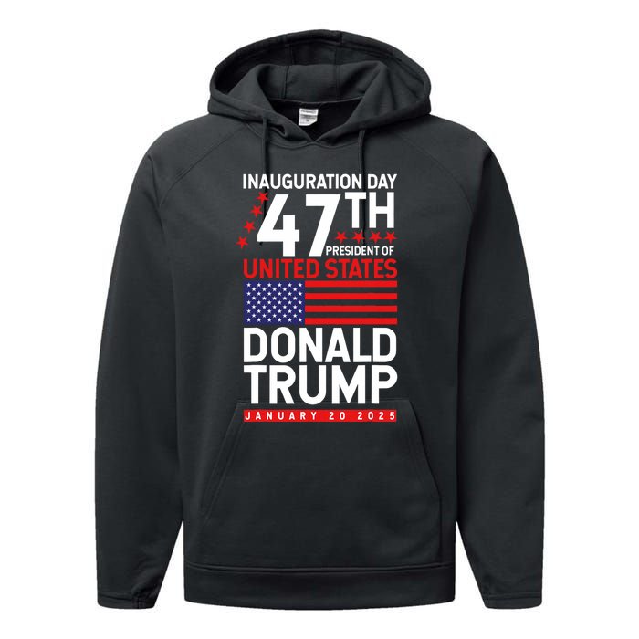 Donald Trump Won 2024 Election Inauguration Performance Fleece Hoodie