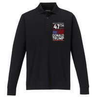 Donald Trump Won 2024 Election Inauguration Performance Long Sleeve Polo