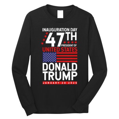 Donald Trump Won 2024 Election Inauguration Long Sleeve Shirt