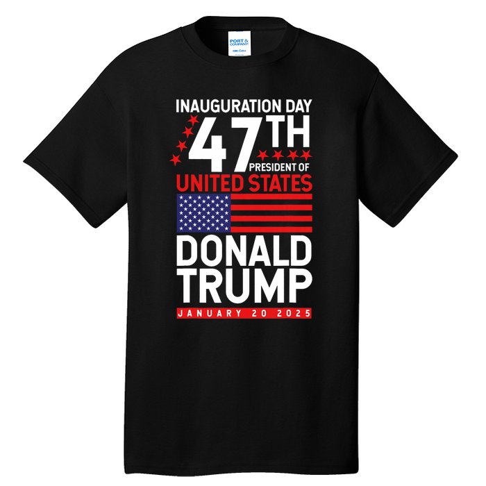 Donald Trump Won 2024 Election Inauguration Tall T-Shirt