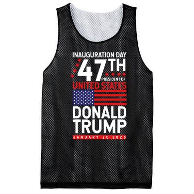 Donald Trump Won 2024 Election Inauguration Mesh Reversible Basketball Jersey Tank