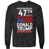 Donald Trump Won 2024 Election Inauguration Tie-Dye Long Sleeve Shirt