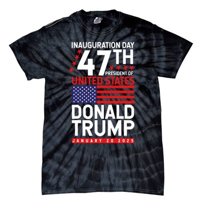 Donald Trump Won 2024 Election Inauguration Tie-Dye T-Shirt