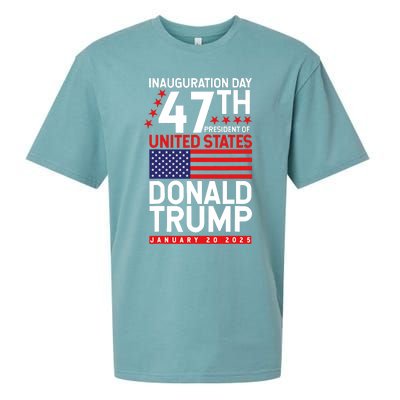 Donald Trump Won 2024 Election Inauguration Sueded Cloud Jersey T-Shirt