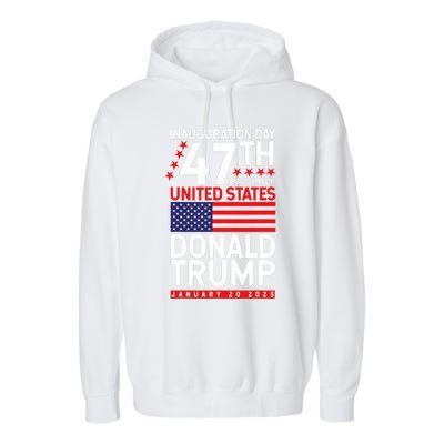 Donald Trump Won 2024 Election Inauguration Garment-Dyed Fleece Hoodie