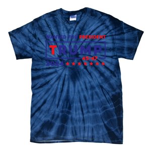 Donald Trump Wanted For President 2024 / 45 47 Tie-Dye T-Shirt