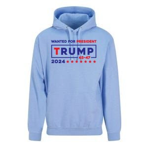 Donald Trump Wanted For President 2024 / 45 47 Unisex Surf Hoodie