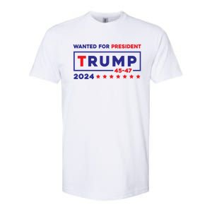 Donald Trump Wanted For President 2024 / 45 47 Softstyle CVC T-Shirt