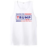 Donald Trump Wanted For President 2024 / 45 47 PosiCharge Competitor Tank