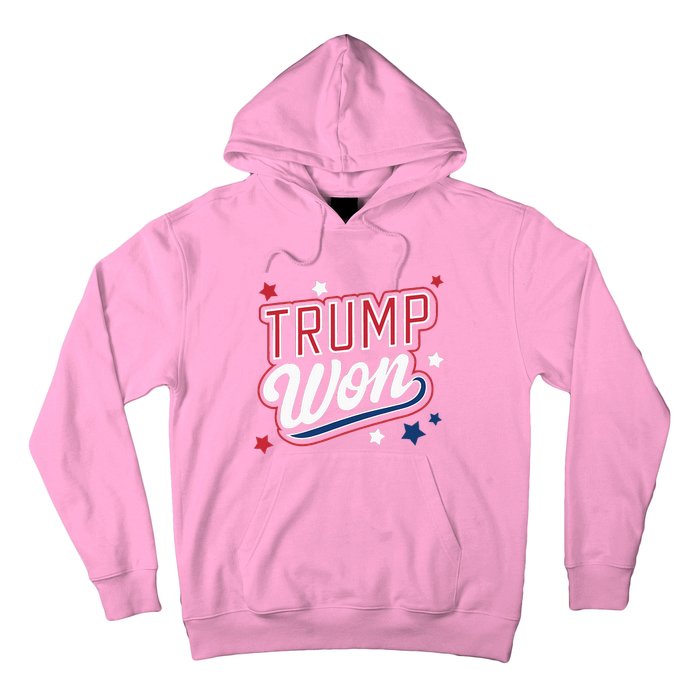 Donald Trump Won 2024 Election Republican Hoodie