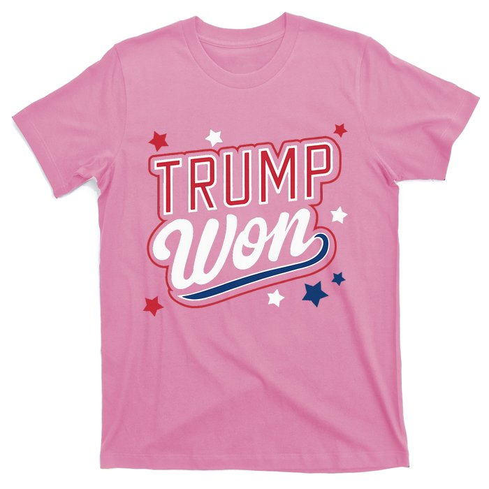 Donald Trump Won 2024 Election Republican T-Shirt