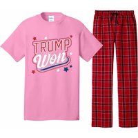 Donald Trump Won 2024 Election Republican Pajama Set