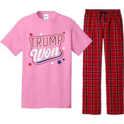 Donald Trump Won 2024 Election Republican Pajama Set