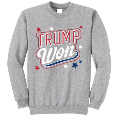 Donald Trump Won 2024 Election Republican Sweatshirt