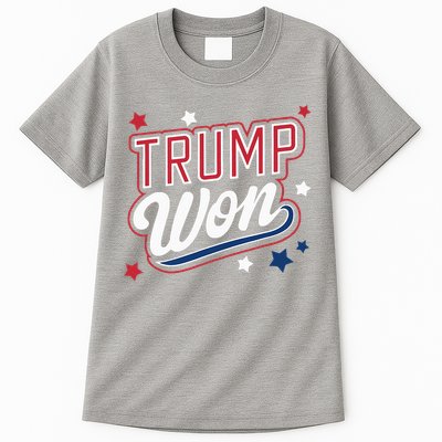 Donald Trump Won 2024 Election Republican Tall T-Shirt