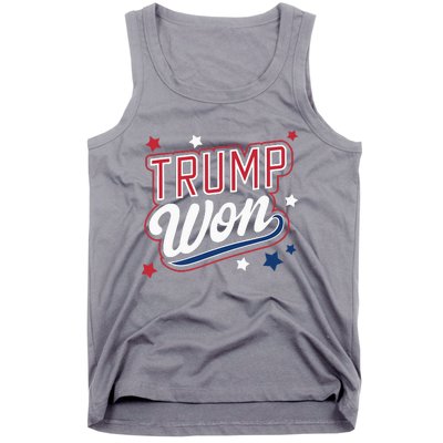 Donald Trump Won 2024 Election Republican Tank Top