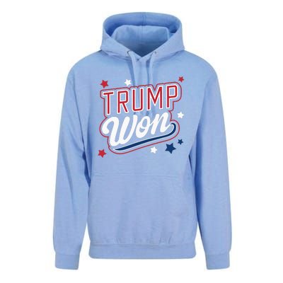 Donald Trump Won 2024 Election Republican Unisex Surf Hoodie