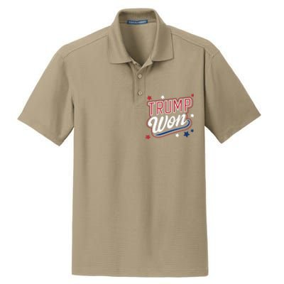 Donald Trump Won 2024 Election Republican Dry Zone Grid Polo