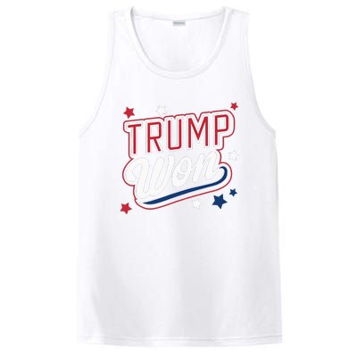 Donald Trump Won 2024 Election Republican PosiCharge Competitor Tank