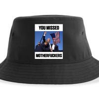 Donald Trump You Missed Motherfuckers Sustainable Bucket Hat