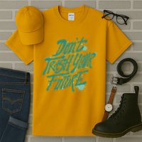 Don't Trash Your Future Earth Day Tall T-Shirt