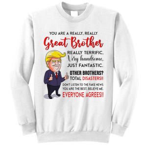 Donald Trump YouRe A Really Great Brother Sweatshirt