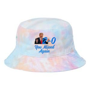 Donald Trump You Missed Again Second Assassination Attempt Tie Dye Newport Bucket Hat