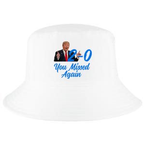 Donald Trump You Missed Again Second Assassination Attempt Cool Comfort Performance Bucket Hat