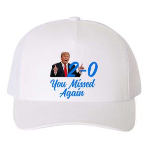 Donald Trump You Missed Again Second Assassination Attempt Yupoong Adult 5-Panel Trucker Hat