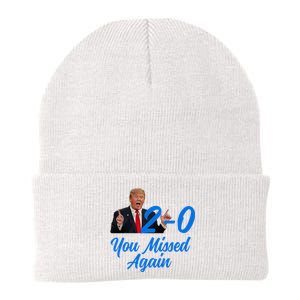 Donald Trump You Missed Again Second Assassination Attempt Knit Cap Winter Beanie